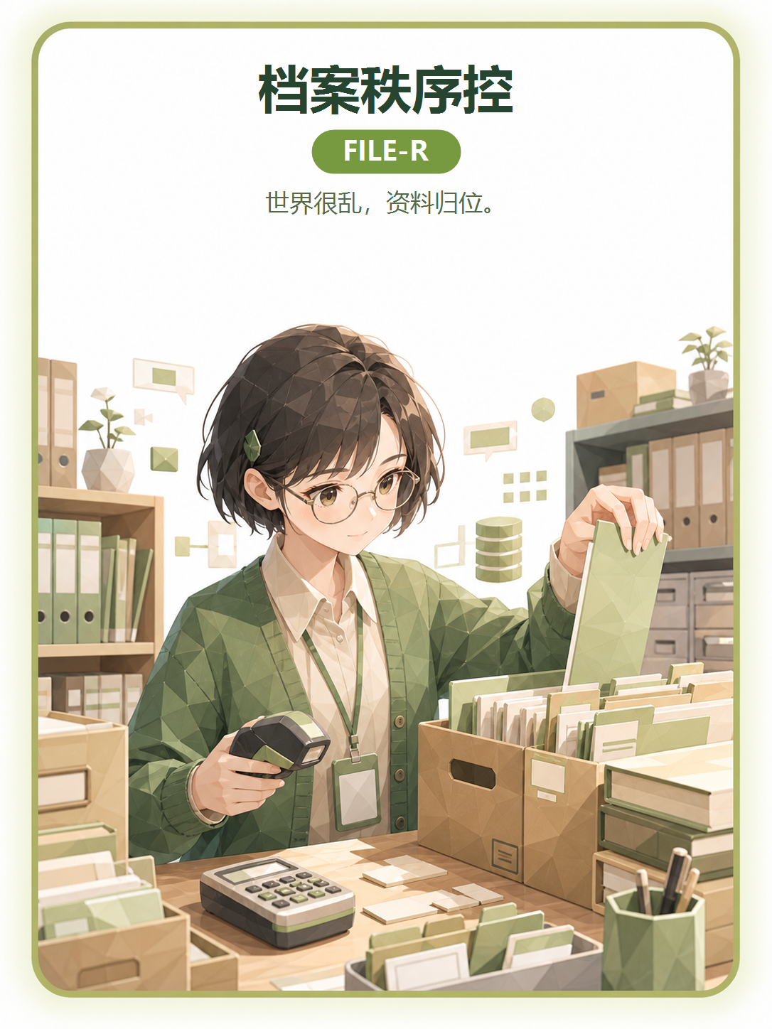 档案秩序控 人格卡