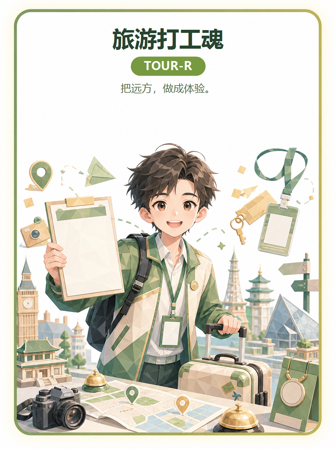 旅游打工魂 人格卡