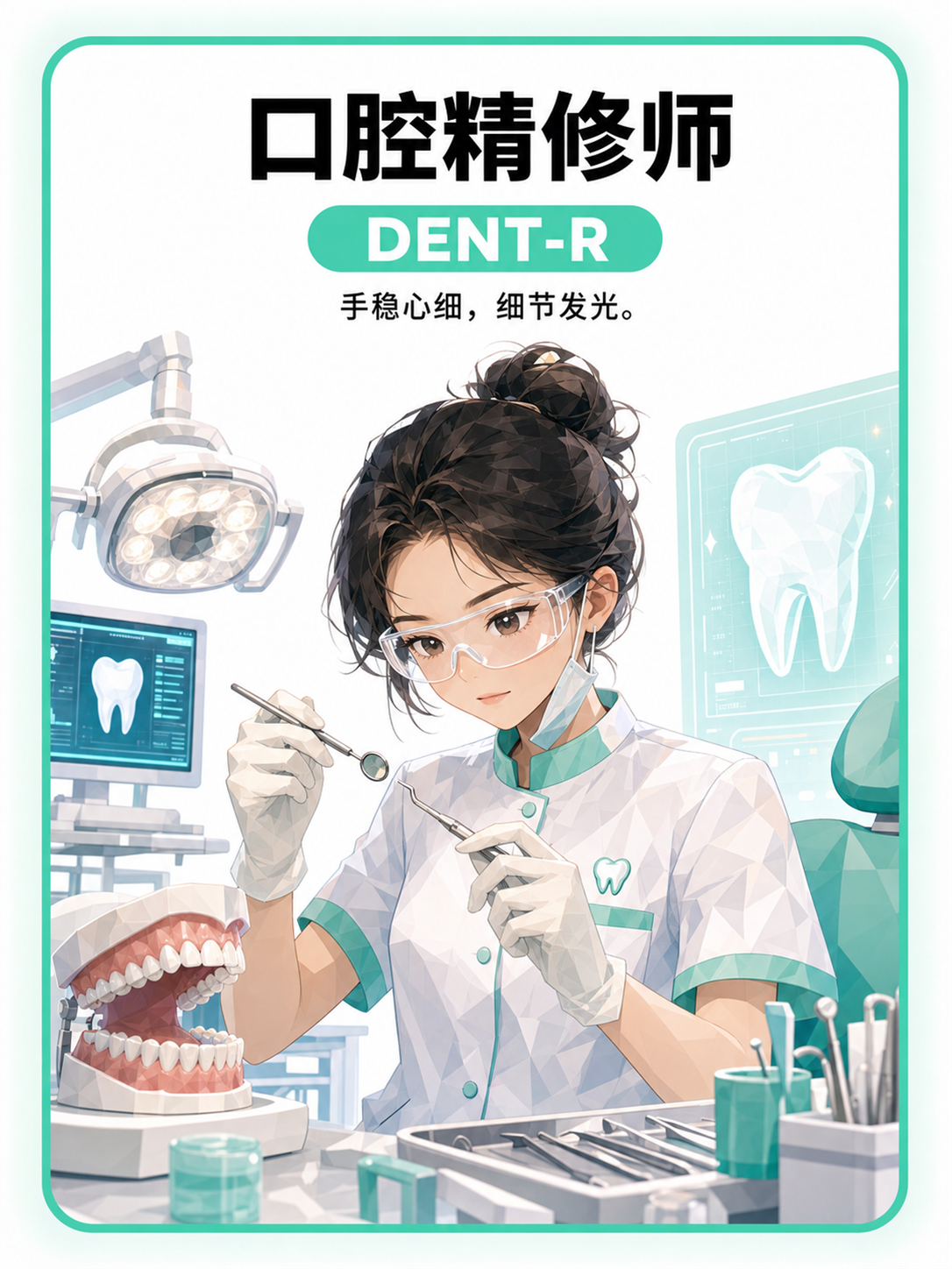 口腔精修师 人格卡